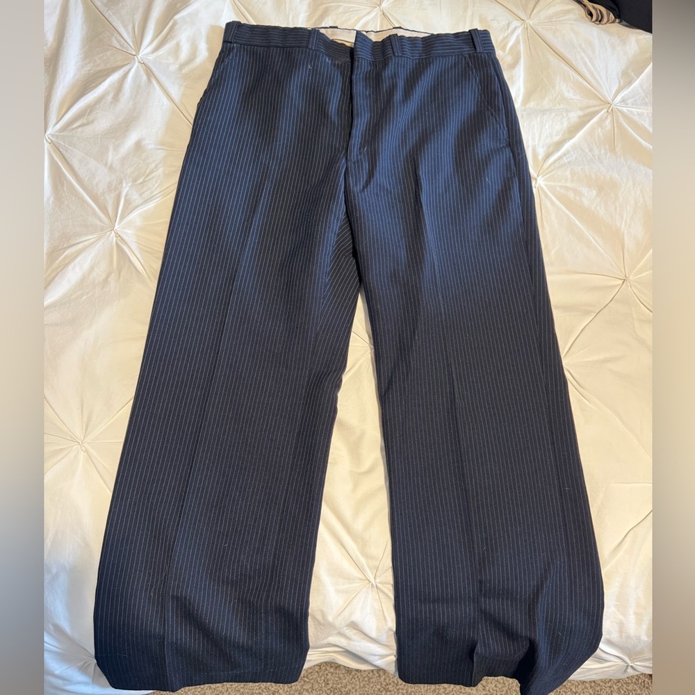 Vintage Pinstripe Trousers